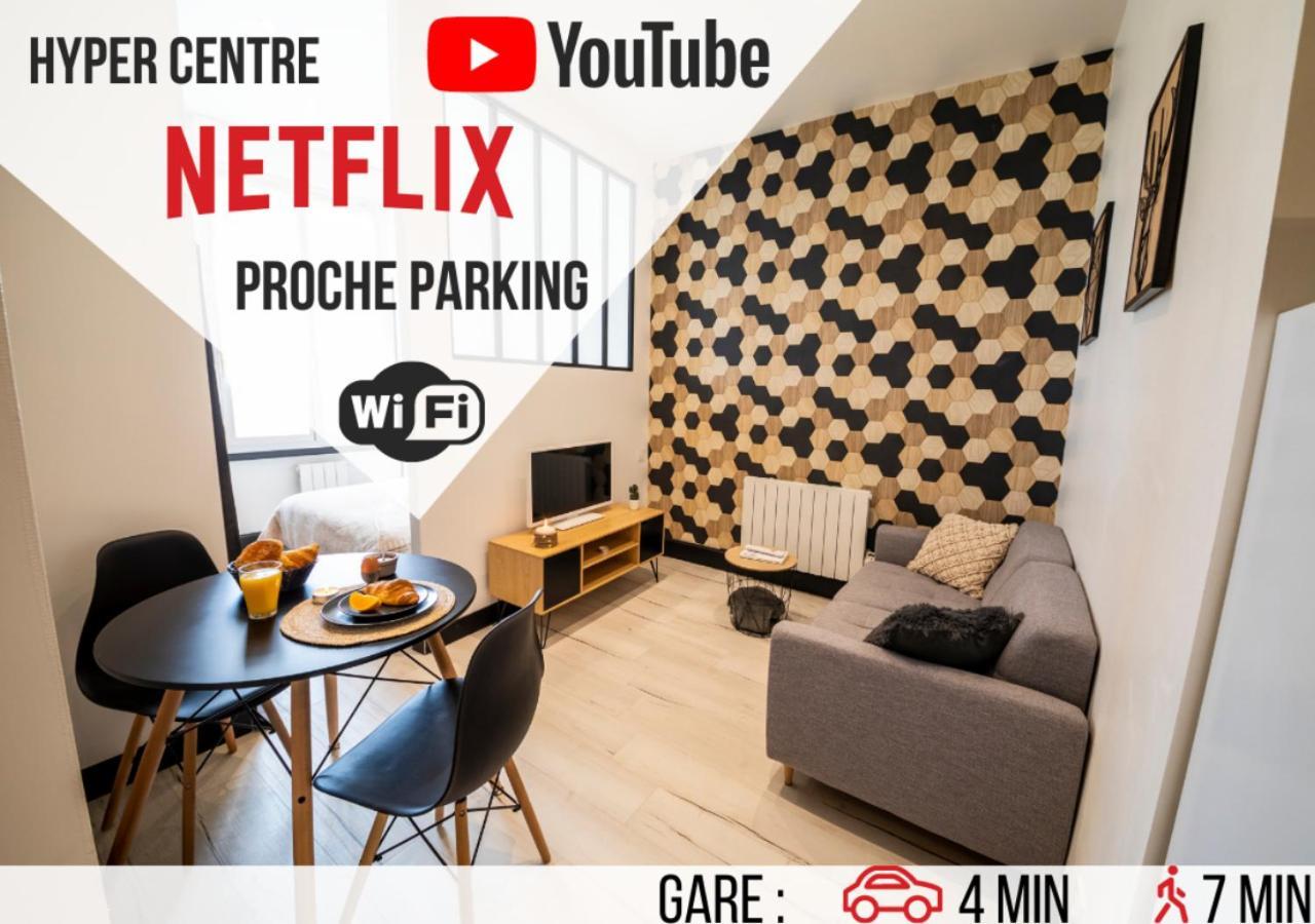 Magnifique Appartement - " Le Scandi " - Hyper Centre Ville Agen Exterior foto